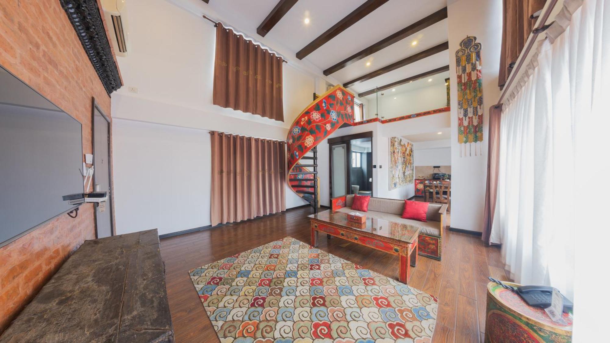 Dalai-La Boutique Hotel Kathmandu Bagian luar foto